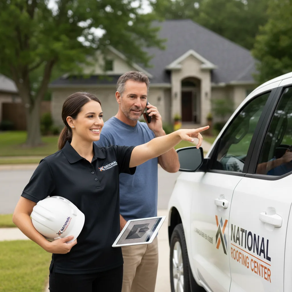 National Roofing Center customer support in Shreve